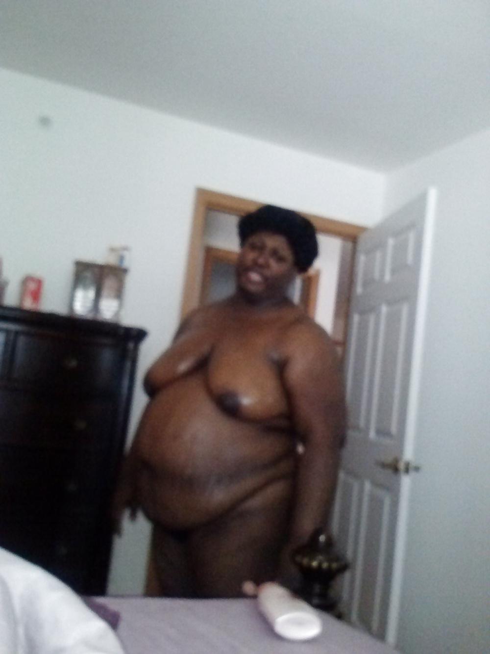 7P My black pregnant wife