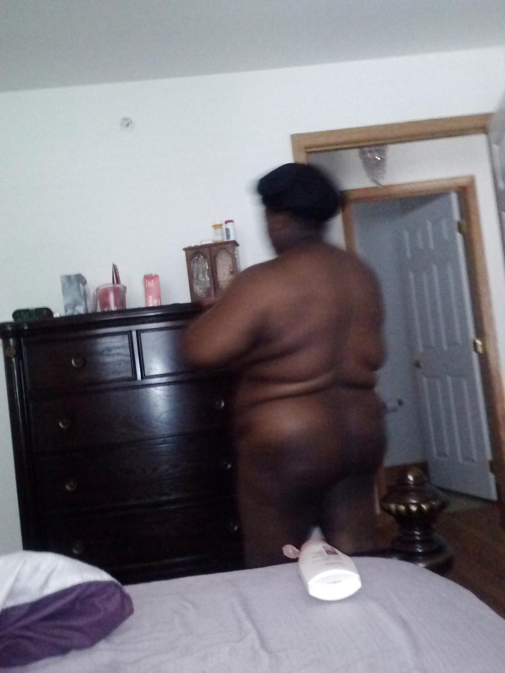 7P My black pregnant wife