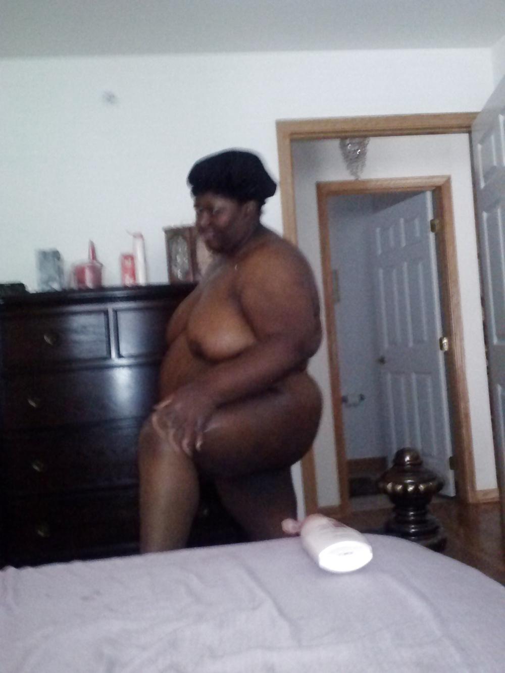 7P My black pregnant wife
