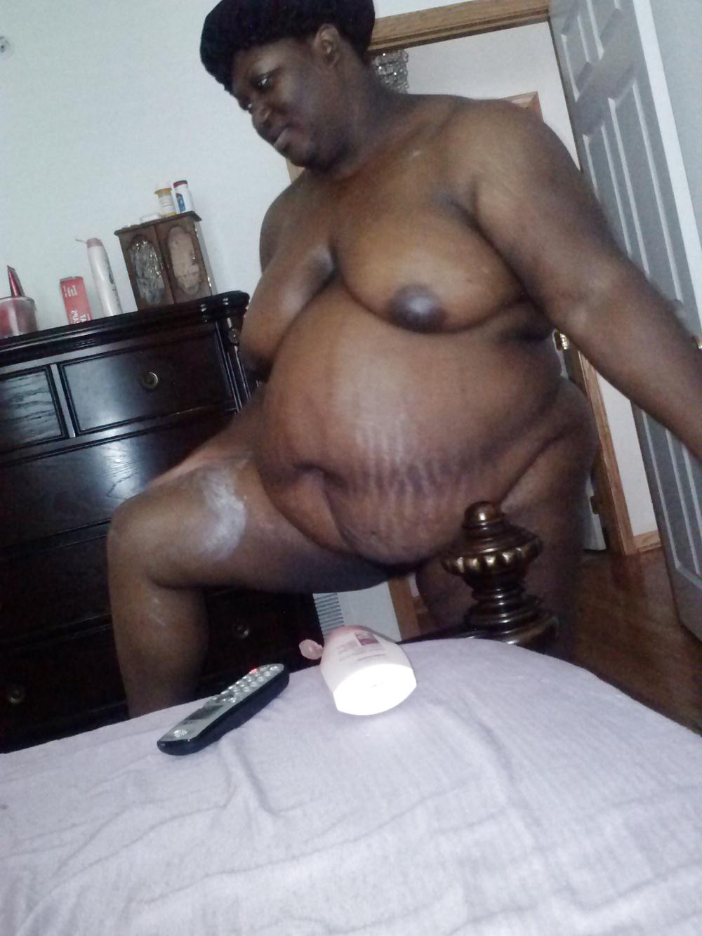 7P My black pregnant wife