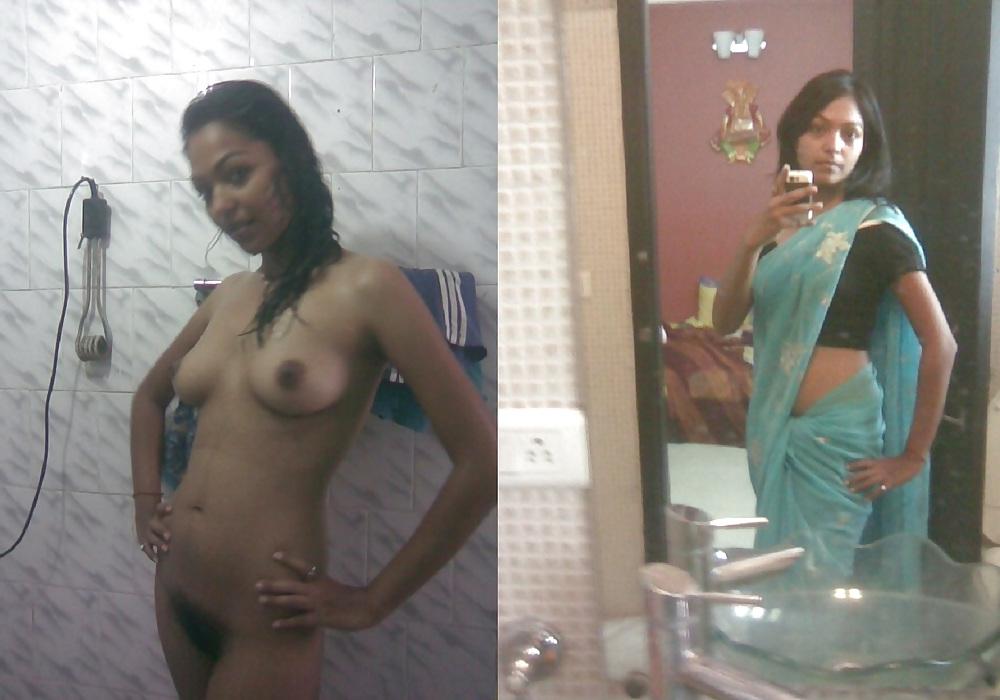 12P Clothed Unclothed Indian Bitches 4