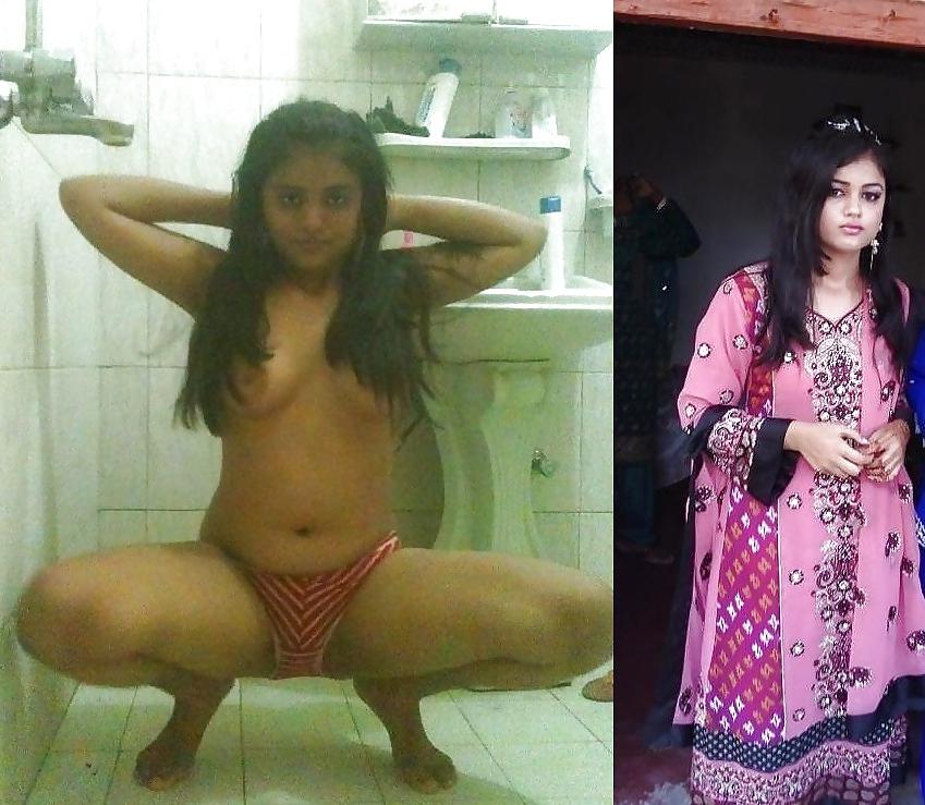 12P Clothed Unclothed Indian Bitches 4
