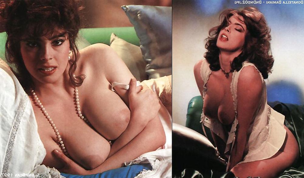 25P Donatella Damiani - vintage italian big boobs actress