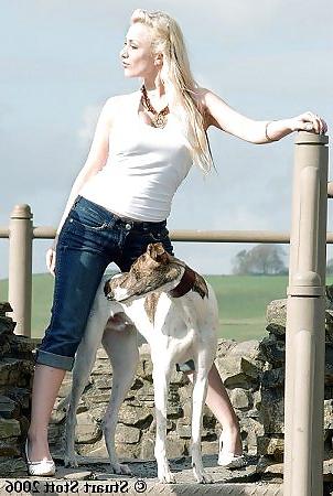 15P Babes with Greyhounds