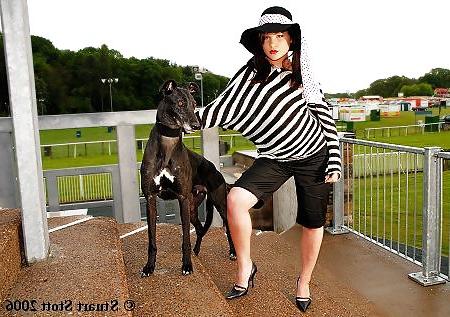 15P Babes with Greyhounds