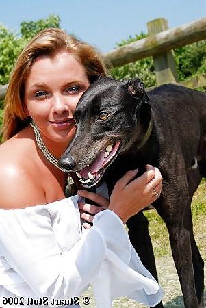 15P Babes with Greyhounds