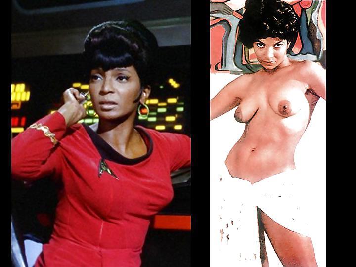 25P Star Trek Babes Nude Dressed and Undressed