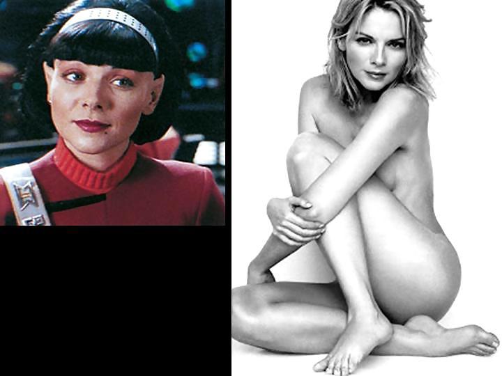 25P Star Trek Babes Nude Dressed and Undressed