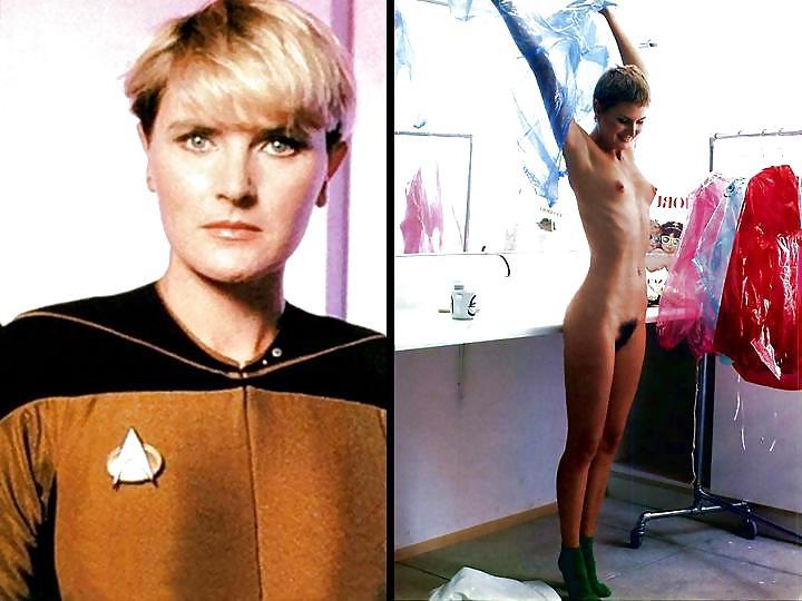 25P Star Trek Babes Nude Dressed and Undressed