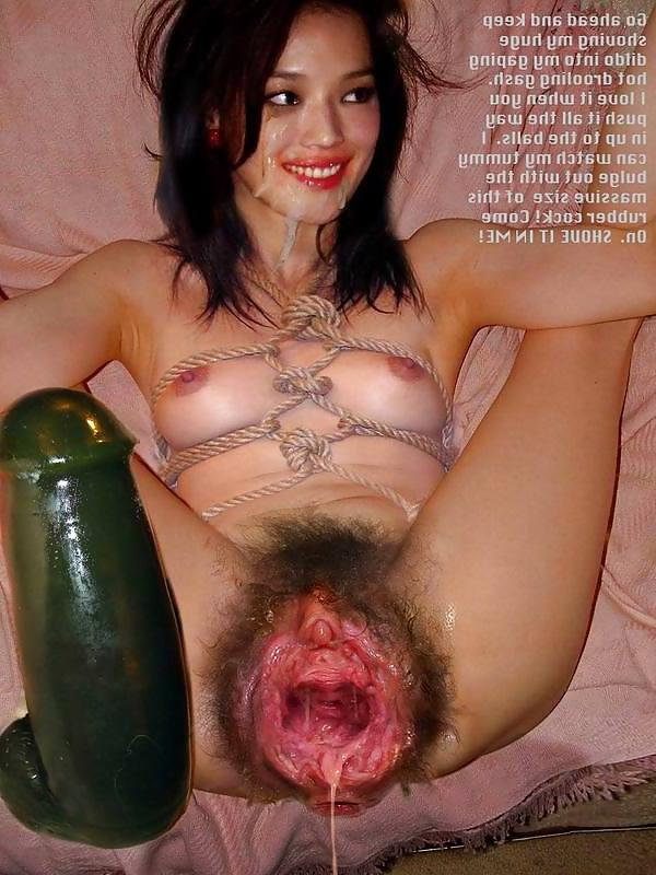 4P Gaping hairy pussy