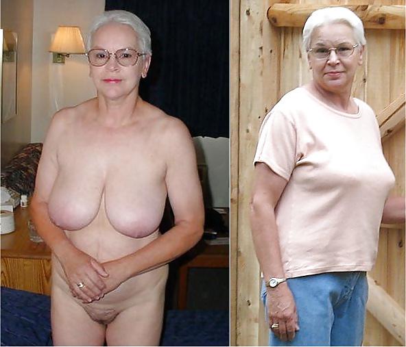 25P Saggy Granny Boobs
