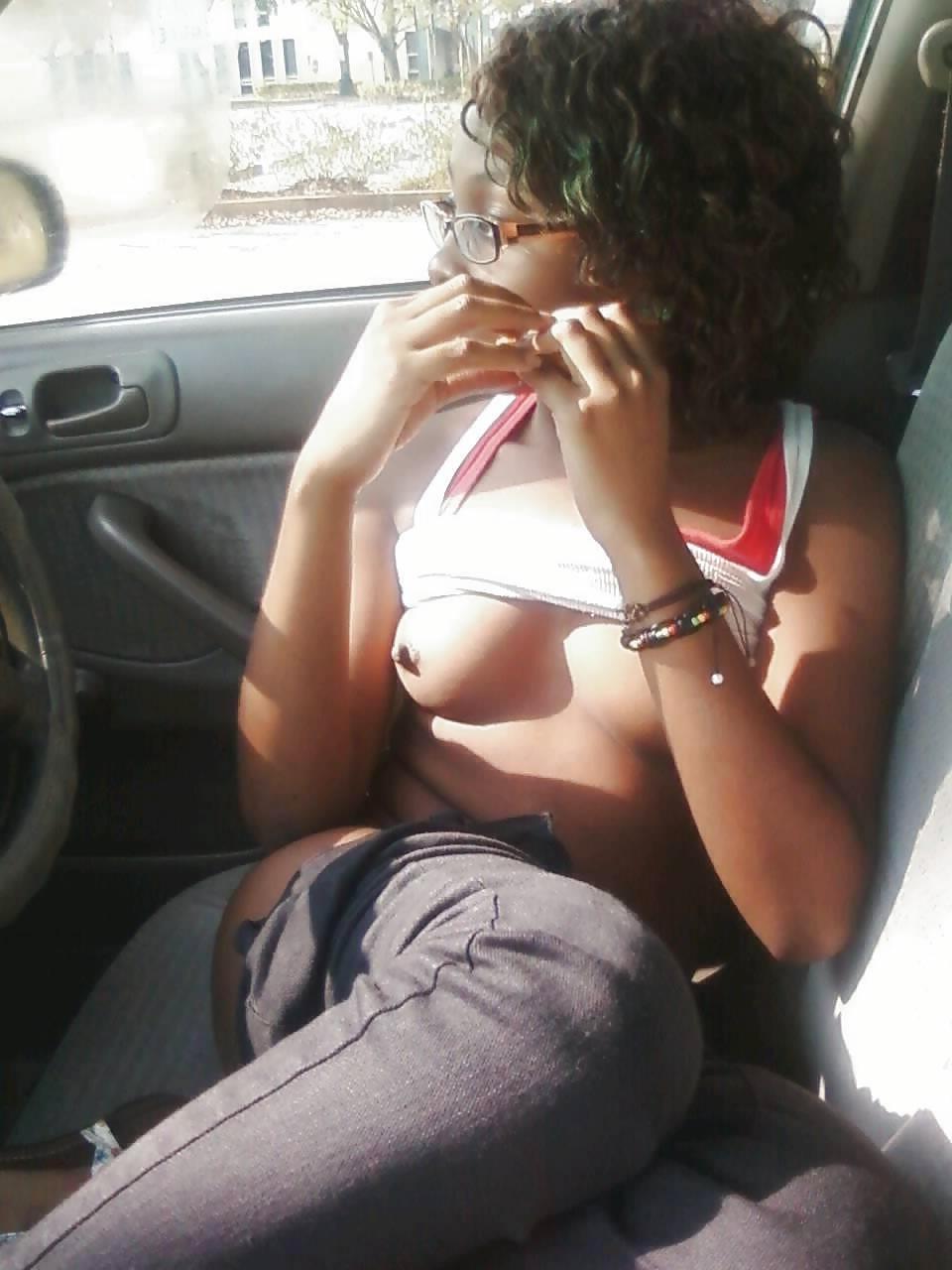 25P Ebony Girls Wearing Glasses