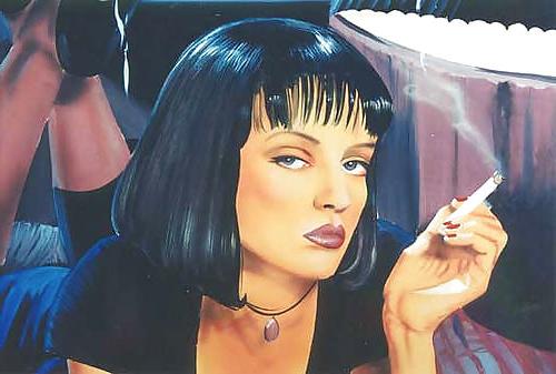 24P Pictures of smoking women. Especially for user squegg.