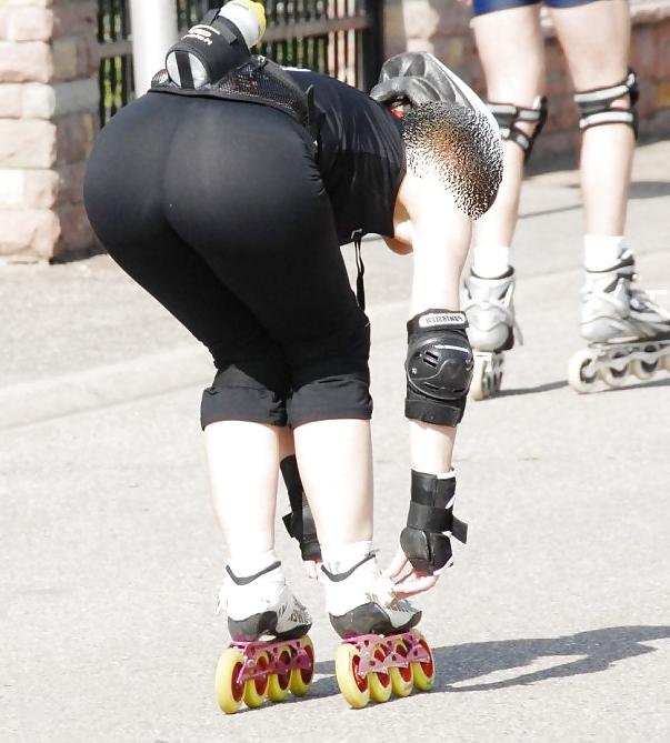 25P Sport Fit Girls Spandex Big Asses