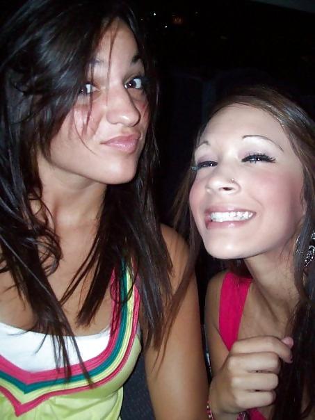 25P College teen sorority girls