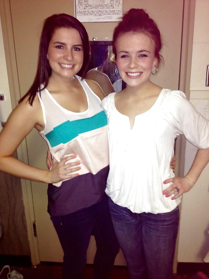 25P College teen sorority girls