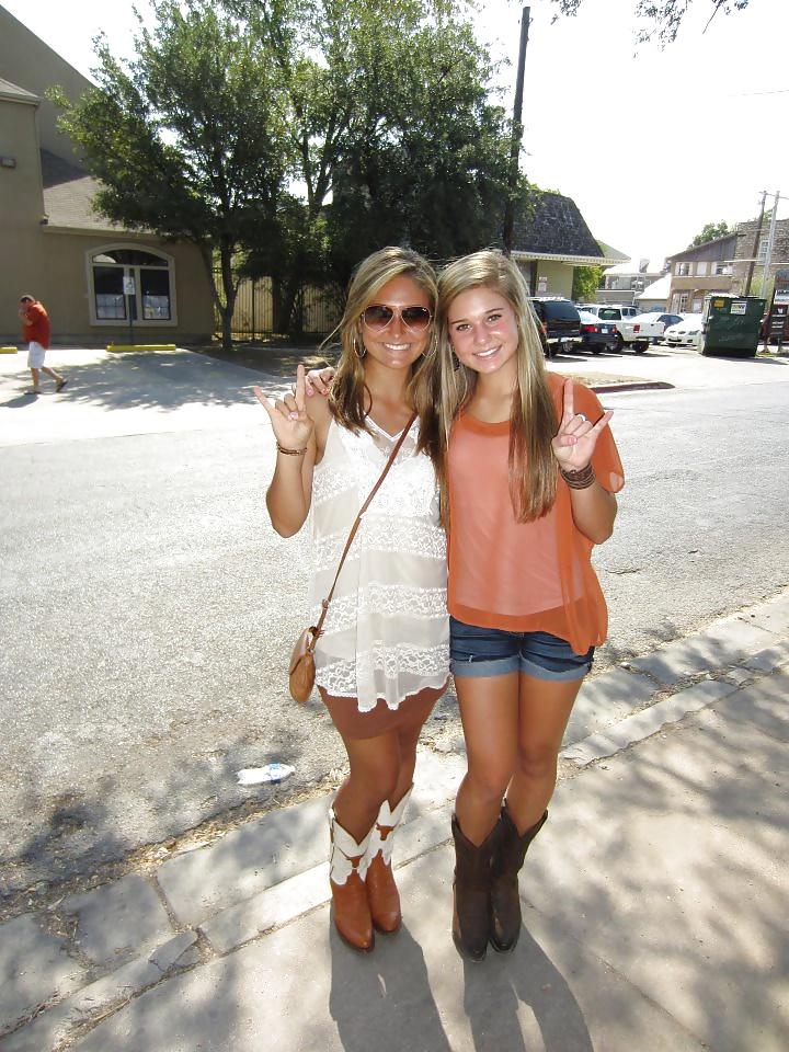25P College teen sorority girls