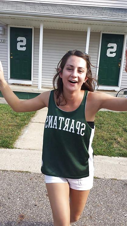 25P College teen sorority girls