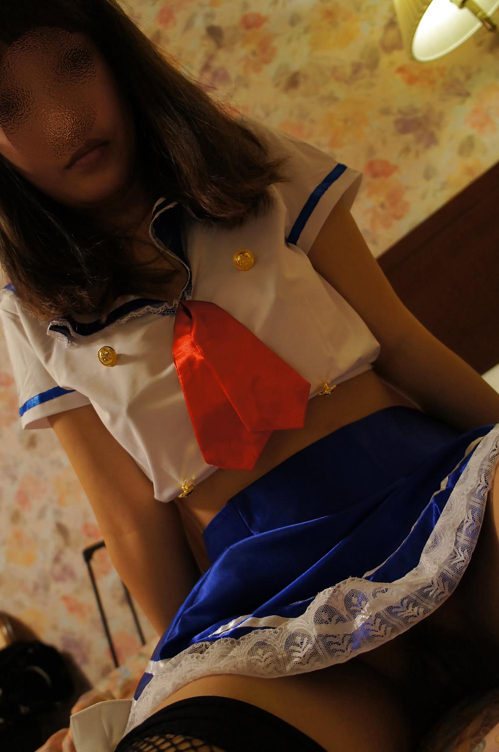 25P Korean in cosplay interracial fuck with American