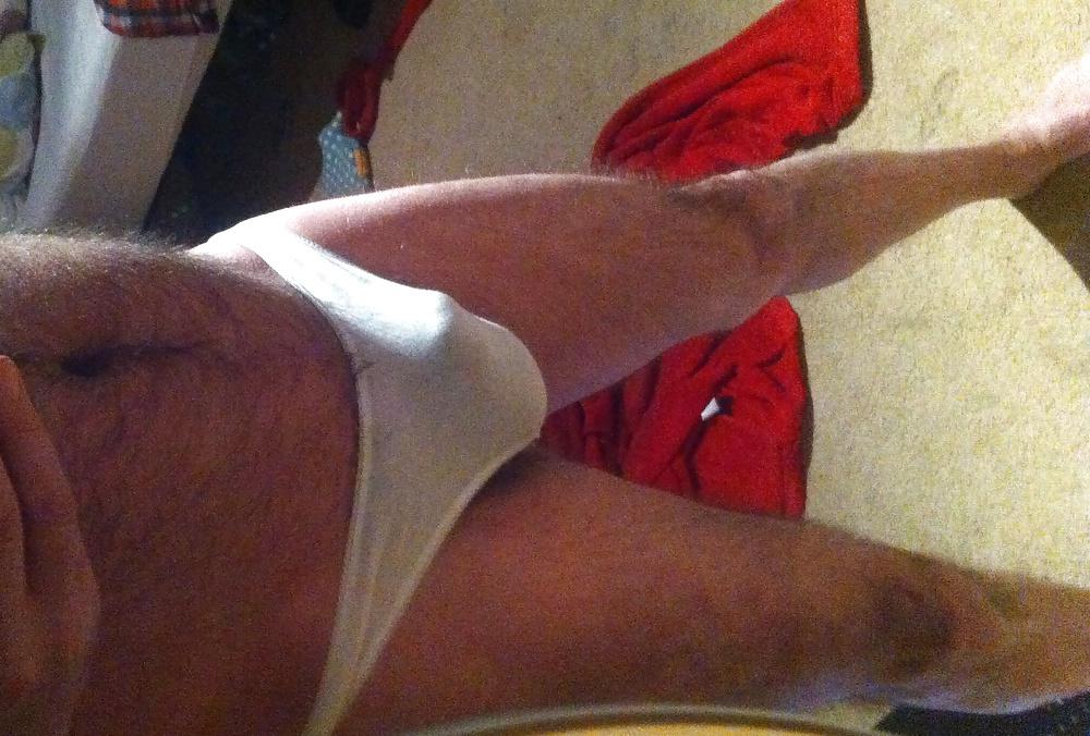 14P Married man in wifes panties