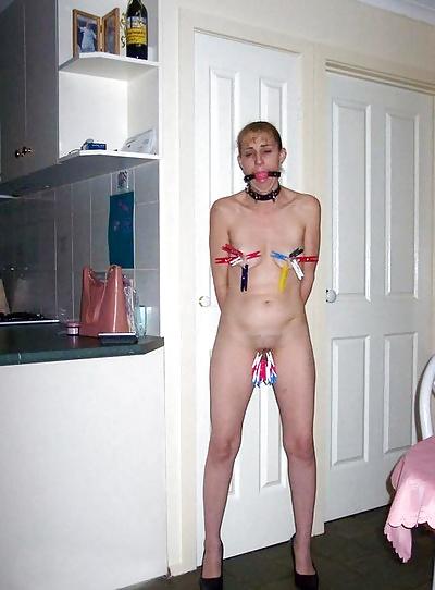 25P Clamps and Clothespiins 3 - Bondage Sluts 