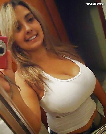 25P Just Big Boobs and Big Tits Babes in Tops - Part 2