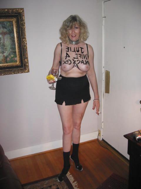 25P Married  whore Julie, pimped out by hubby to black cocks