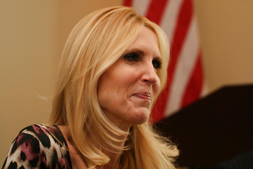 25P Adore masturbating to conservative Ann Coulter
