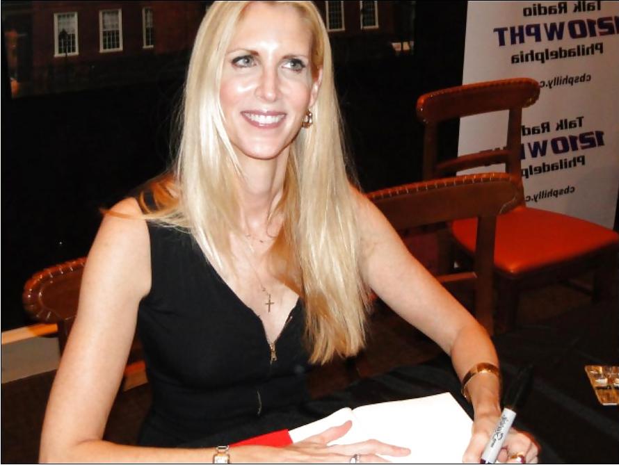 25P Adore masturbating to conservative Ann Coulter
