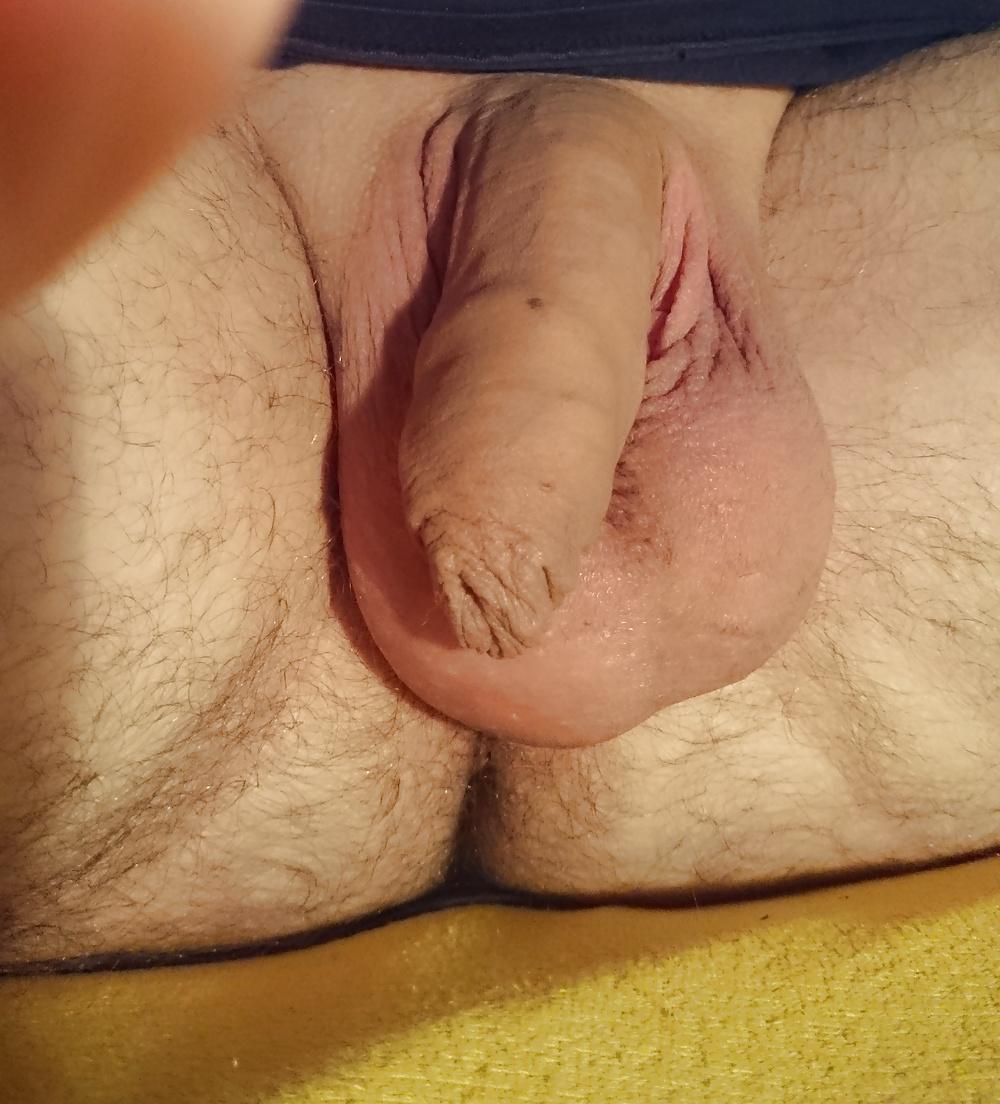 6P Small uncut cock