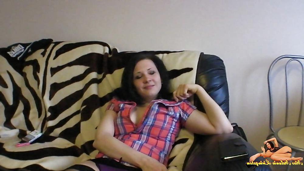 25P Smoking in black stockings
