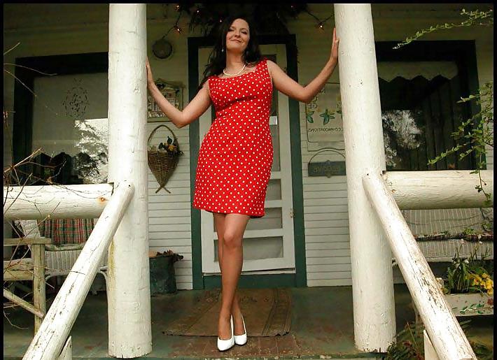 20P American country lady is natural