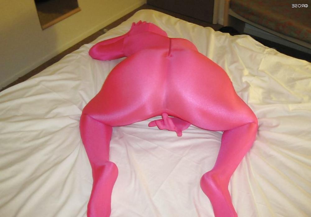 8P Spandex, nylon slut arabe