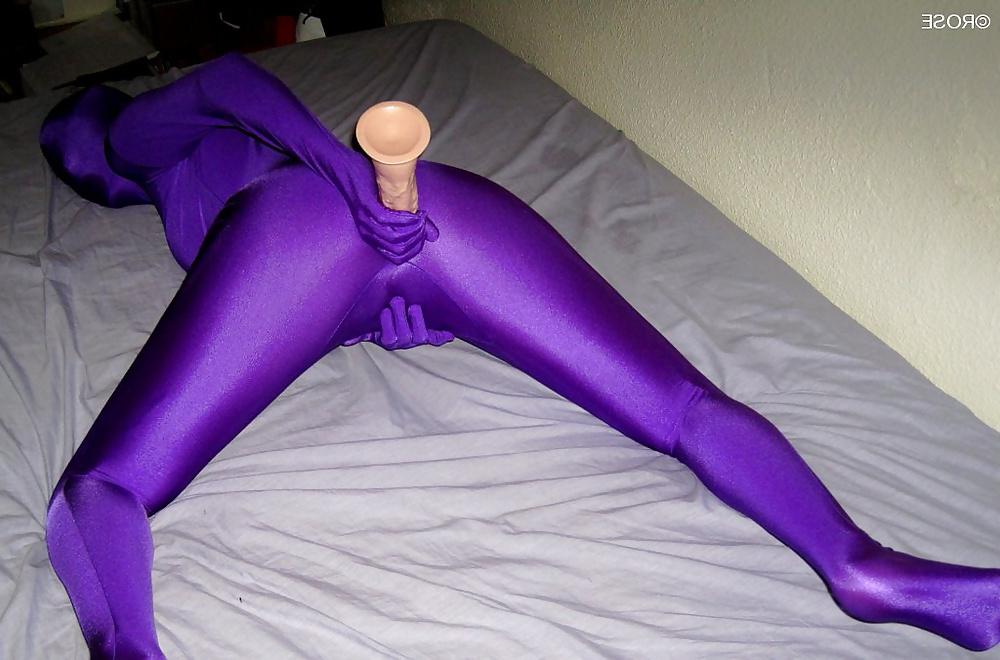 8P Spandex, nylon slut arabe