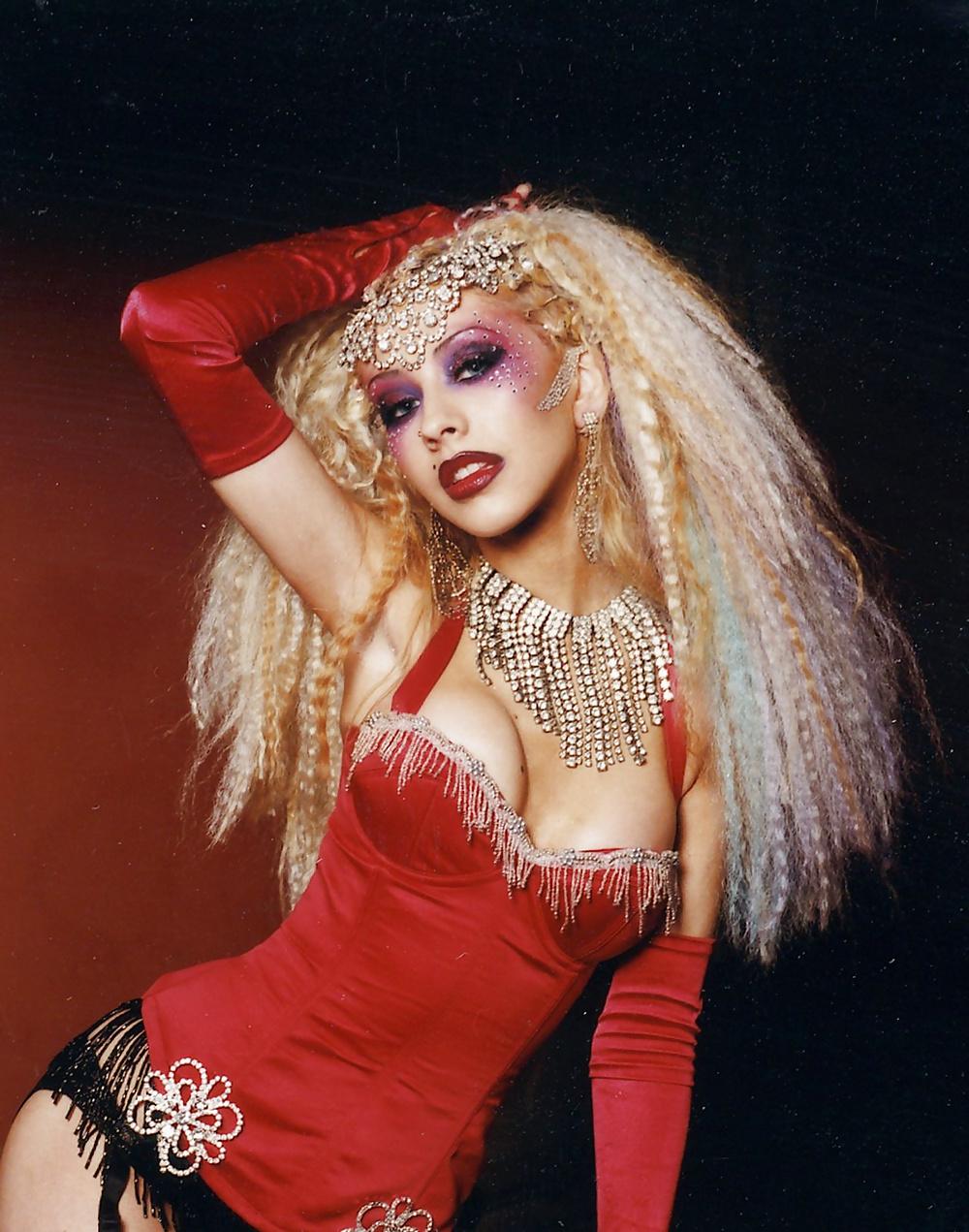 8P Christina Aguilera Sexy Photoshoot