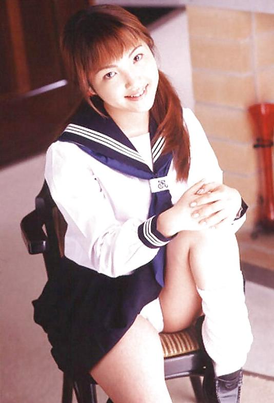 19P Japanese cute girl sofa