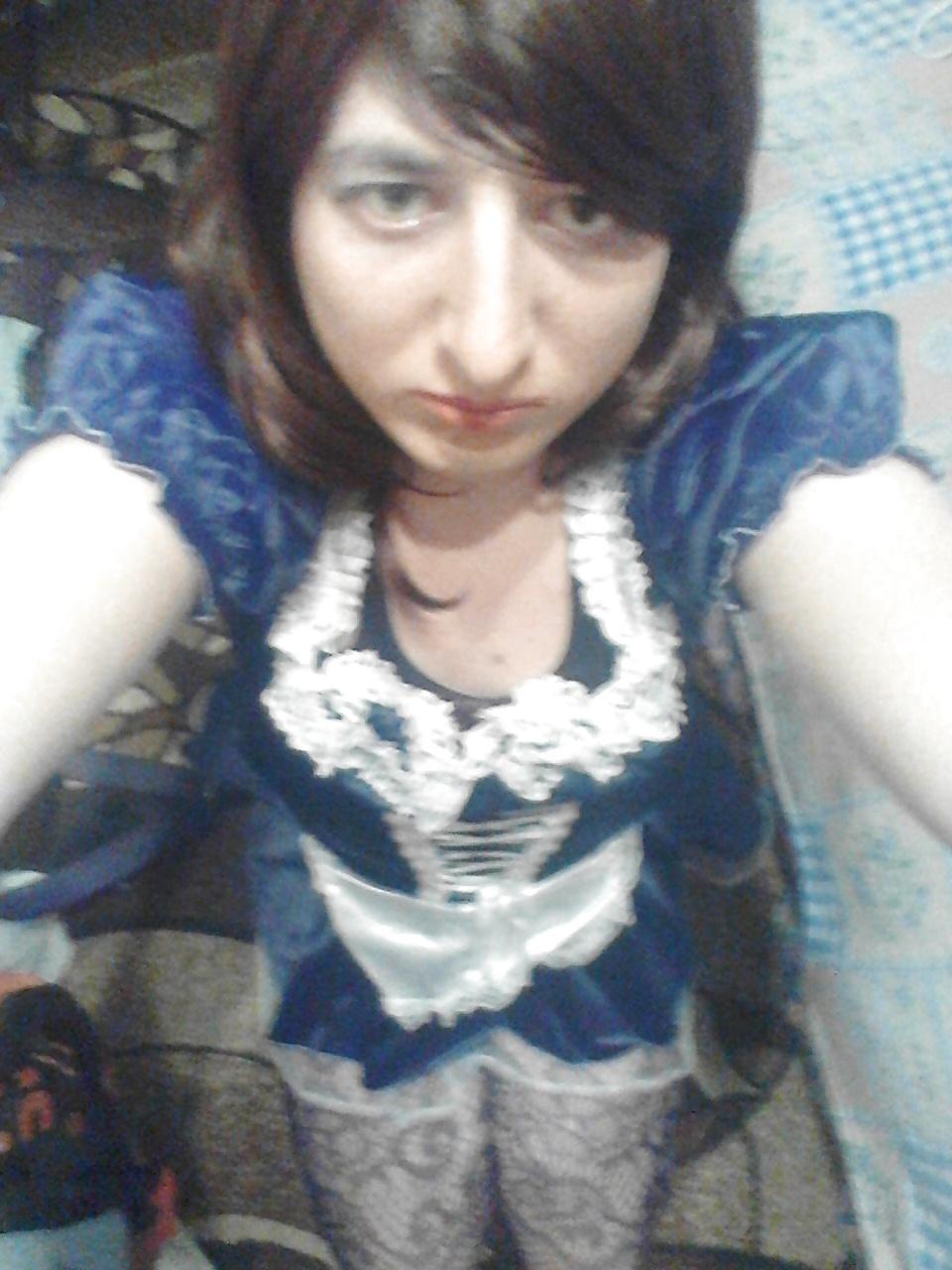 14P Maid in the chastity belt