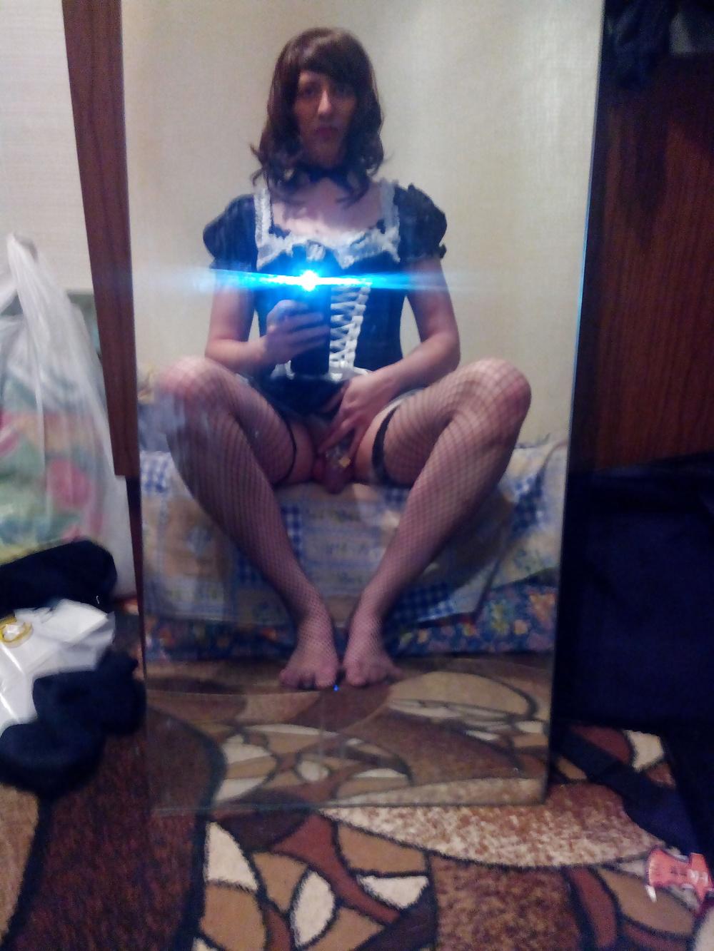 14P Maid in the chastity belt