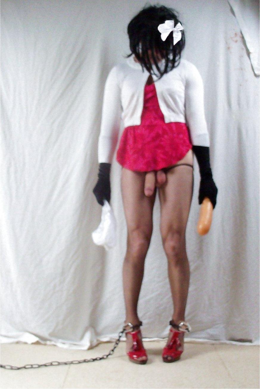 18P Sissy bondage Slave
