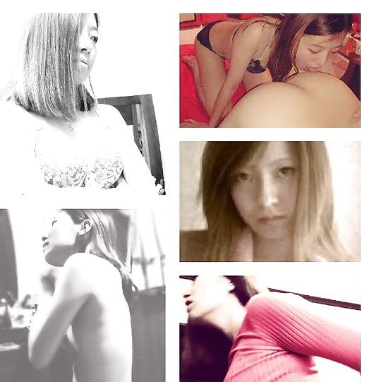 25P Korean Slut Wife Catherine Pose For Her Husband