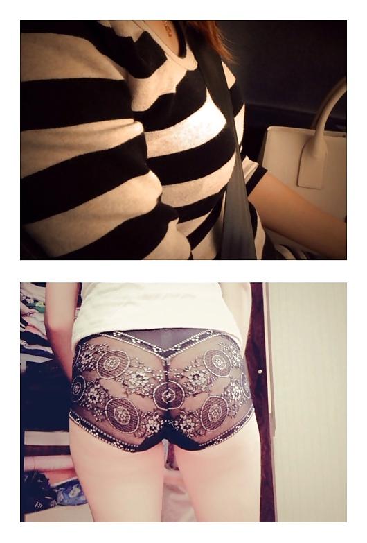 25P Korean Slut Wife Catherine Pose For Her Husband
