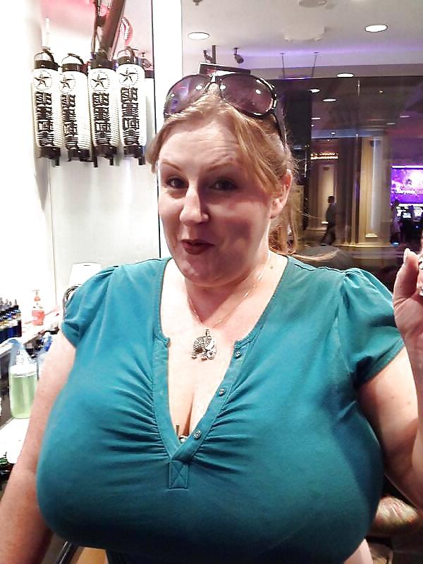 25P Huge Big Tits in Tight Tops