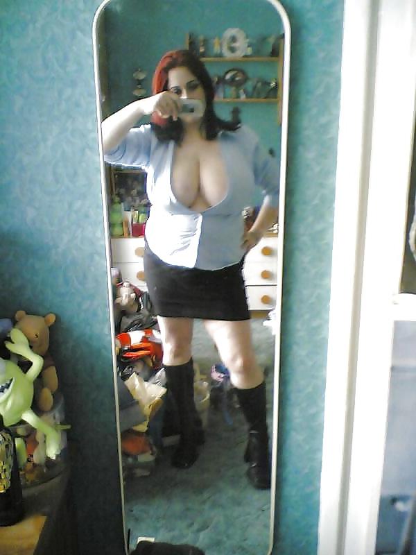 25P Huge Big Tits in Tight Tops
