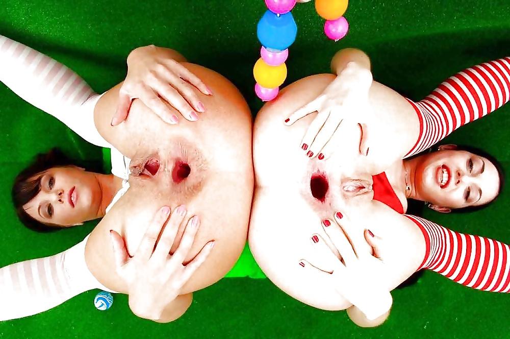 15P Prolasped Gaping and Spread Assholes-Open All Night #93