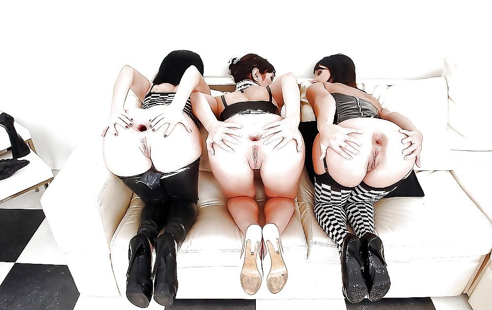 15P Prolasped Gaping and Spread Assholes-Open All Night #95