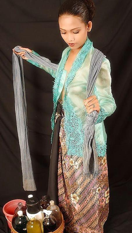 10P Indonesian traditional beverage seller model
