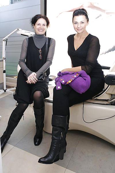 25P Polish Celeb in Boots