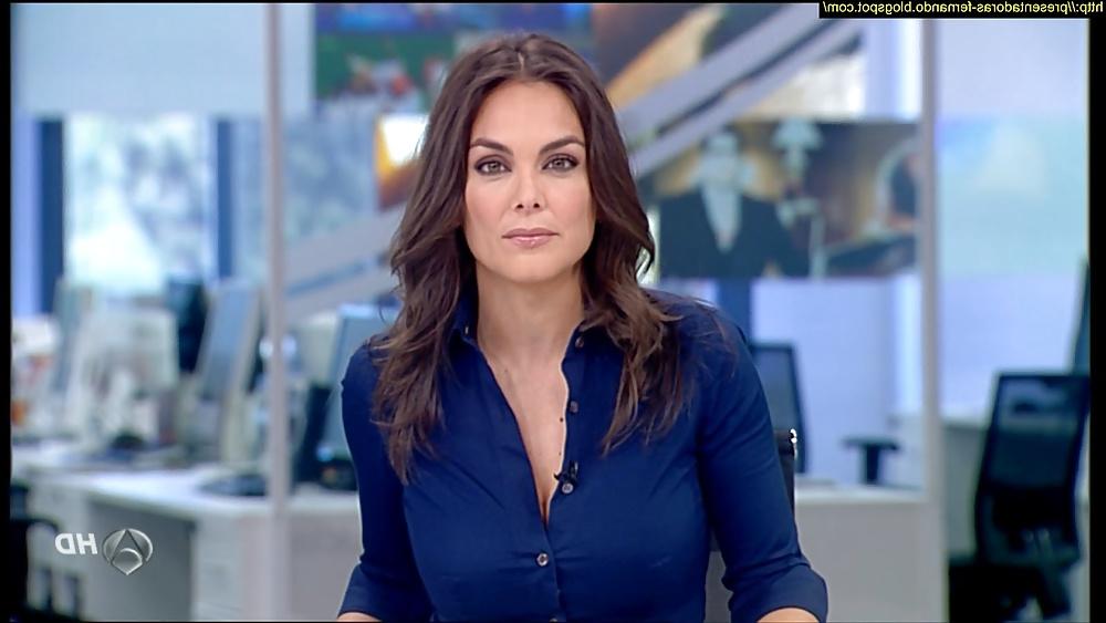 24P Spanish women newscasters big boobs