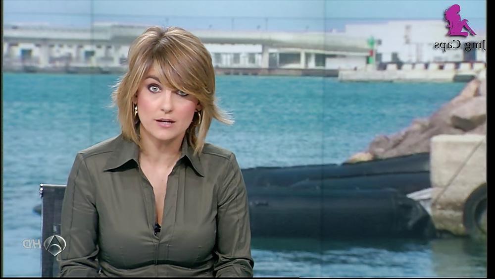 24P Spanish women newscasters big boobs