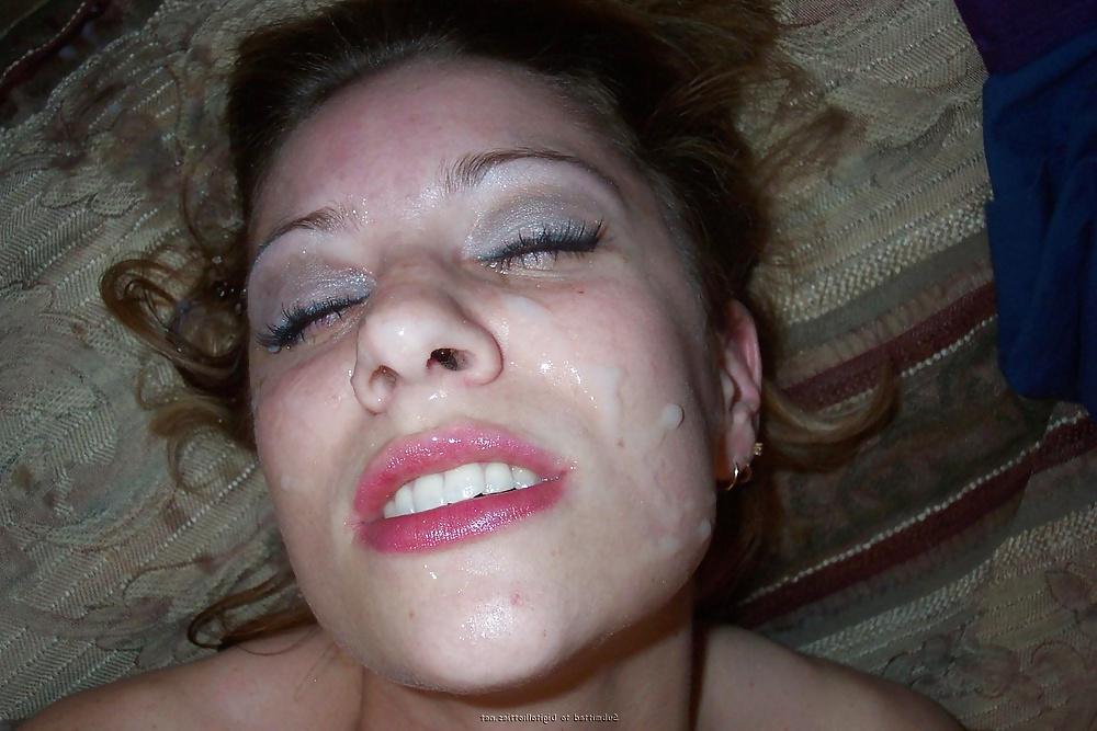 25P Big tits hot babes facial cumshots